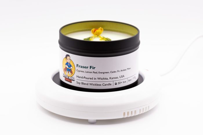 Fraser Fir Wickless Candle