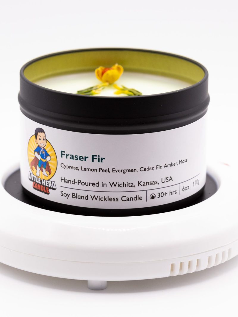 Fraser Fir Wickless Candle