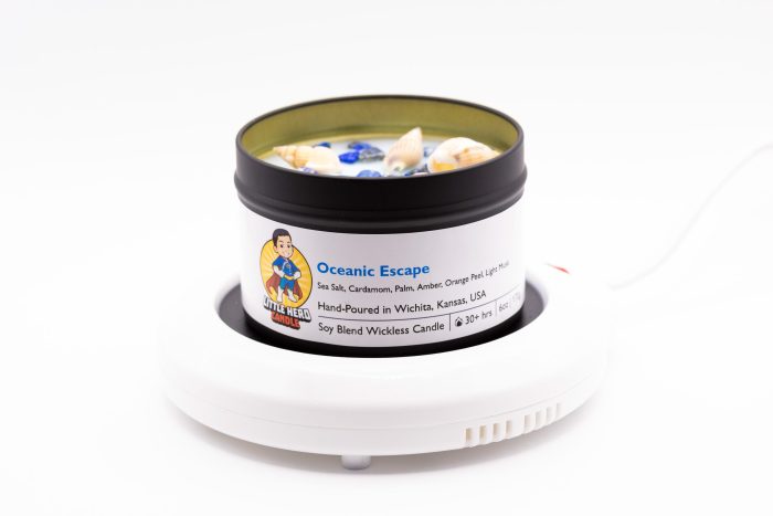 Oceanic Escape Wickless Candle