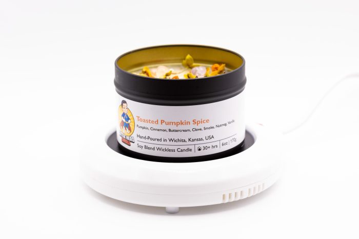 Toasted Pumpkin Spice Wickless Candle