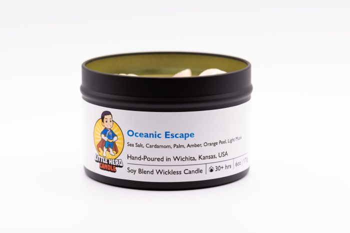 Oceanic Escape Wickless Candle