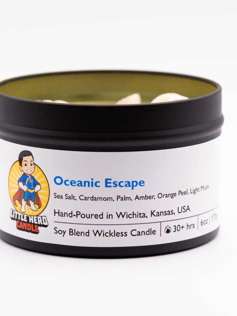 Oceanic Escape Wickless Candle