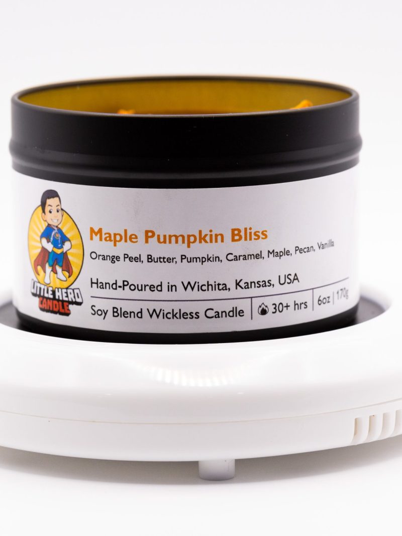 Maple Pumpkin Bliss Wickless Candle