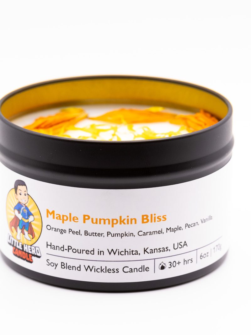 Maple Pumpkin Bliss Wickless Candle