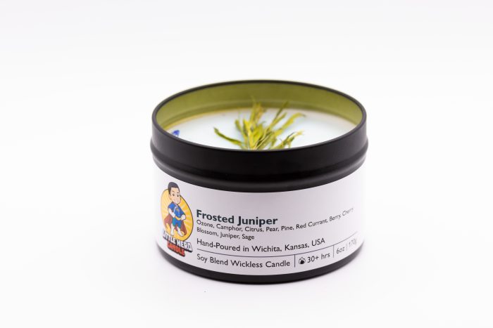 Frosted Juniper Wickless Candle