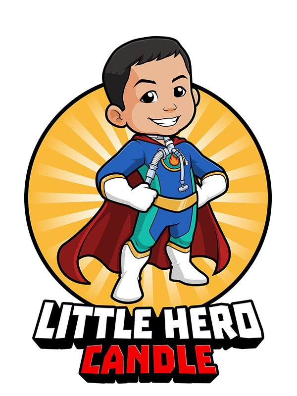 Little Hero Candle Logo